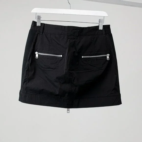 SOLD - Diesel Black Cargo "Tekno Ravers" Mini Skirt - Picture 2 of 10